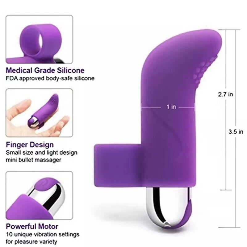 Finger Vibrator Massager For Women - Gallery 7