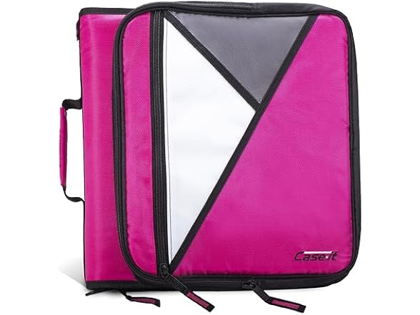 Case-it School Zipper Binder, 2-Inch
