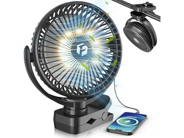 AVAVO Clip on Fan for Golf Cart