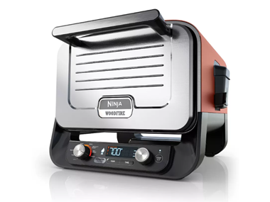 $199.99, Was $399.99, 50% Off! Ninja Woodfire Pizza Oven, 8-in-1, BBQ Smoker, Up to 700°F dealfomo