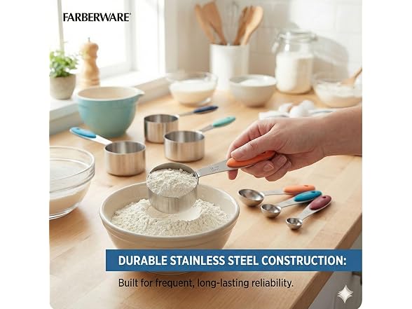 Farberware Measuring Cups and Spoons Set