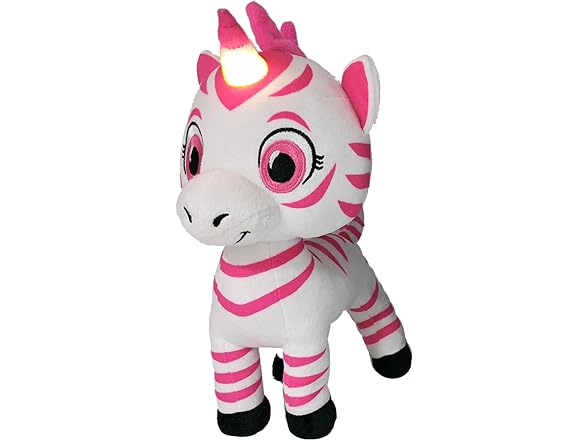 Zoonicorn Aliel the Pink - Soft Light-Up Plush with Sound - Gallery 2