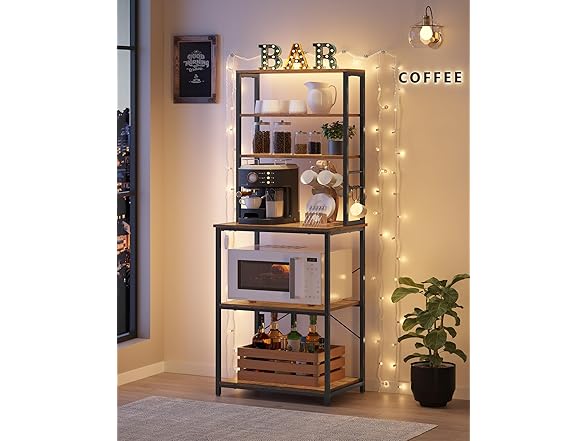 VASAGLE Coffee Bar, 23.6 Inches Baker's Rack