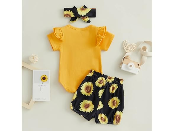 BeQeuewll (6-12 MOS) Newborn Baby Girl Tops Pants