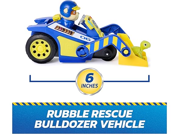 Paw Patrol Rubble Rescue Bulldozer