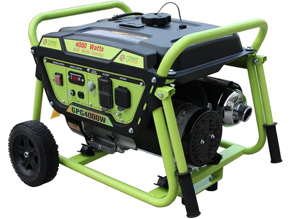 Green Power America GPG4000W 4000watts Gas Generator