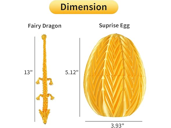Cucue 3D Printed Dragon Egg