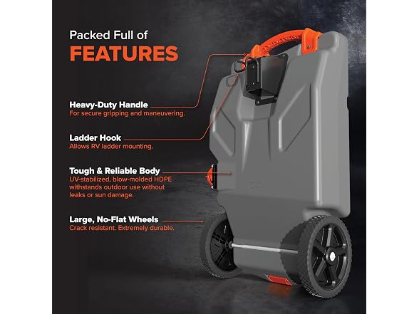 Camco 39004 28 Gallon Camco Rhino 28-Gallon Camper/RV Tote