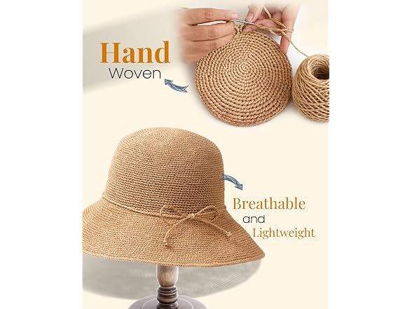 FURTALK Foldable Sun Hat Khaki