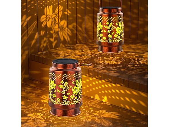 KagoLing Solar Lanterns Hummingbird 2PC