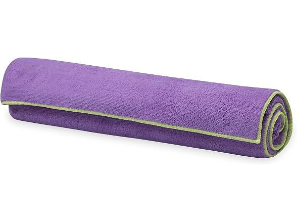 Gaiam Stay-Put Yoga Mat Towel, Non-Slip