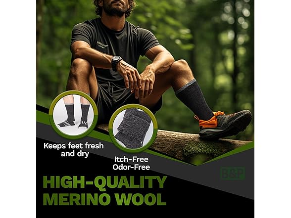 B&P Premium Unisex Socks 3-Pairs