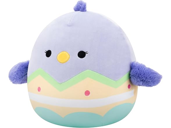 Squishmallows 12in Tulip the Purple Chick