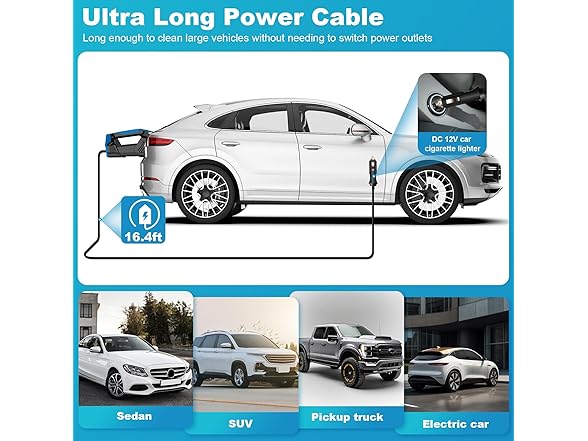 Zokerlife SP-003E ZOKER Direct Stick Vacuum, Cordless 