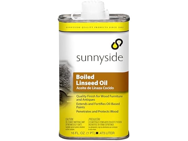 $6.99 Sunnyside Boiled Linseed Oil, 1 Pint dealfomo
