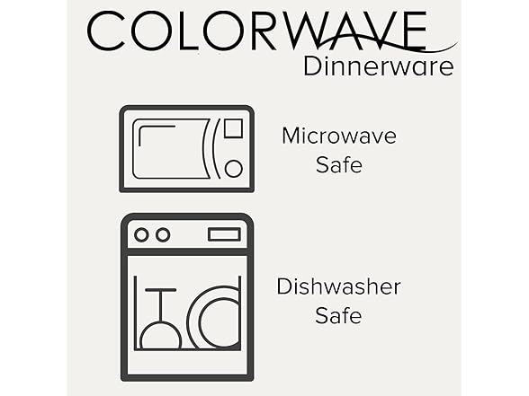 Noritake Colorwave Graphite 4-Piece Curve Place Setting, Service for 1