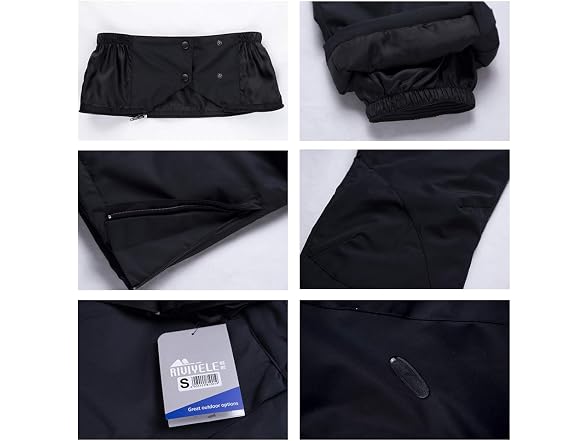 YEEFINE Men's (XXL) Snow Ski Pant - Gallery 7