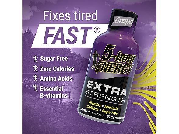 5-hour ENERGY Shot, Grape Flavor, 30 Count