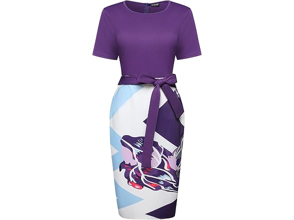 Nhicdns Women (XL) Church Funeral Formal Dress