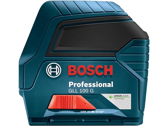 Bosch GLL 100 GX Green-Beam Self-Leveling Laser
