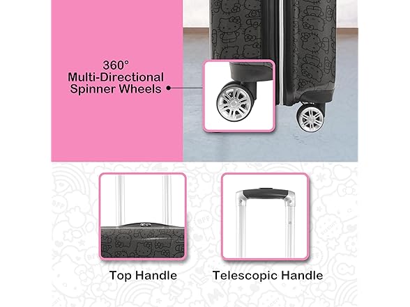 FUL Hello Kitty Luggage - Your Choice