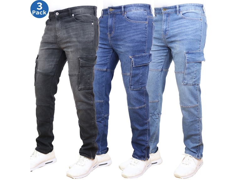 BLU ICE WC-----(Men's 3PK) / MCGT-80 - BK-DW-MW - 30