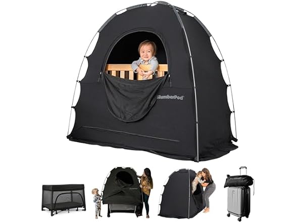 SlumberPod NRAM-SLUMBERPODAMZ Original Blackout Sleep Tent B