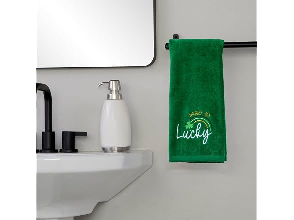 SKL Home St. Patrick's Day Happy Go Lucky 100% Cotton