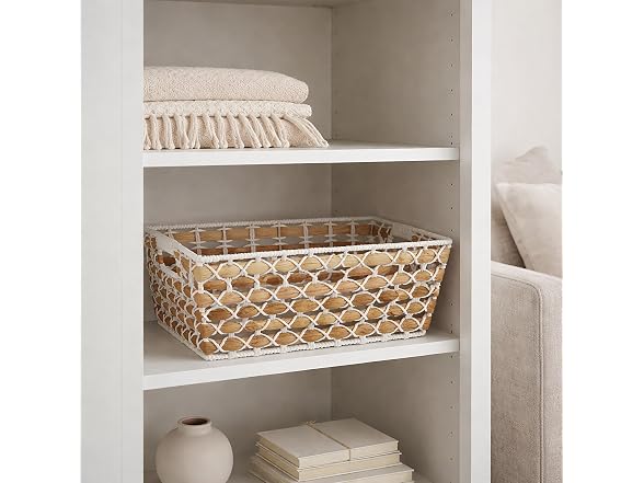 Simplify Large Shelf Woven Tote