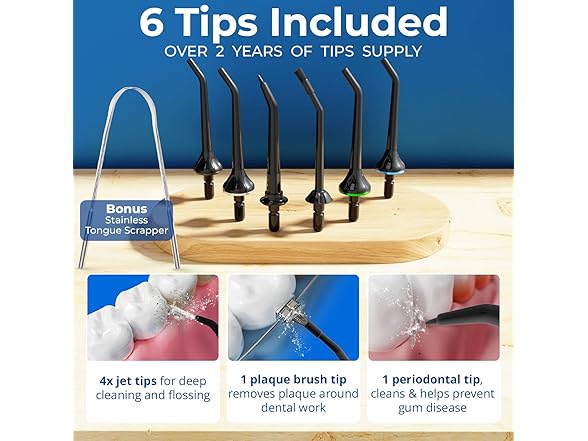 B. WEISS Water Flosser Cordless Pick