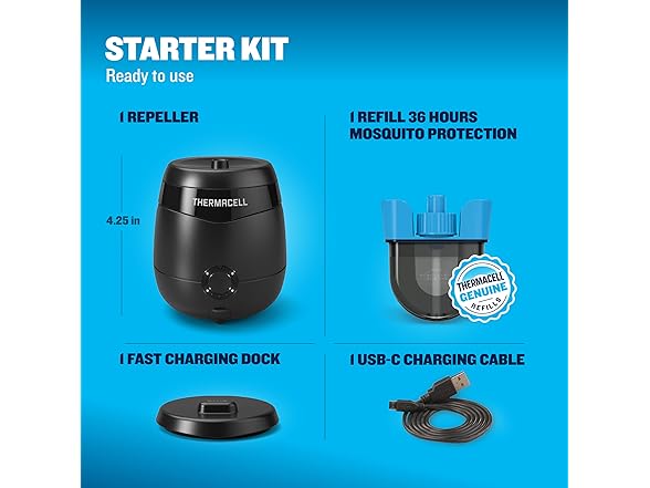 Thermacell Mosquito Repellent E-Series Rechargeable