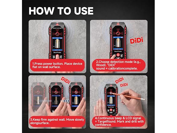 NOYAFA Stud Finder Wall Detector