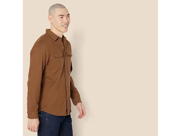 Amazon Essentials Men Slim-fit Long-sleeve Shirt