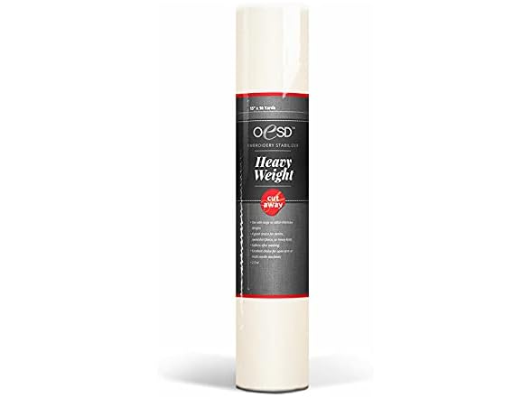 Heavy Weight Cutaway White 15" x 10 yds