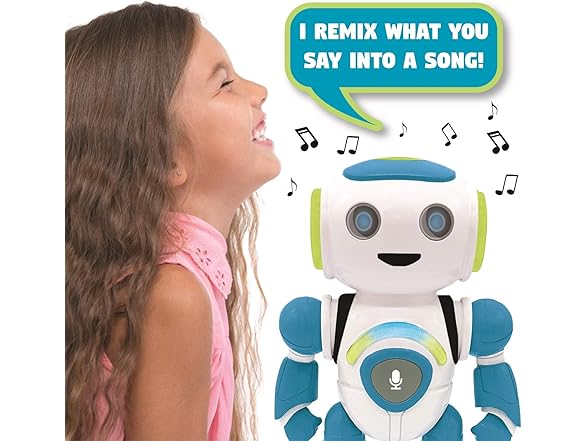 LEXiBOOK Powerman Jr. Smart Interactive Toy Robot