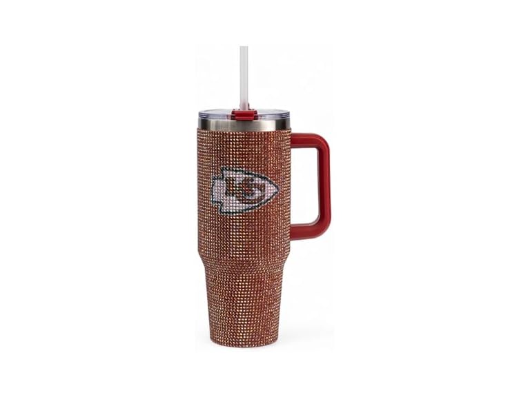 The Memory Company 40oz TC Bling Game Day Tumbler with Team Logo