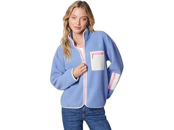 Florence By Mills Women Fleece Zip Jacket