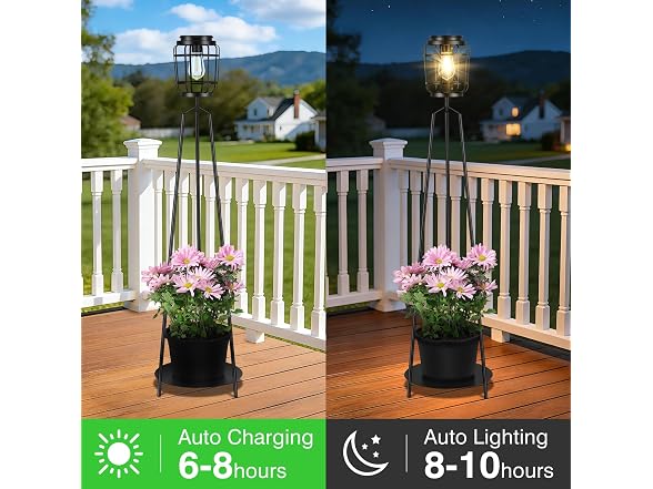 TOWPONICS Solar Outdoor Lights