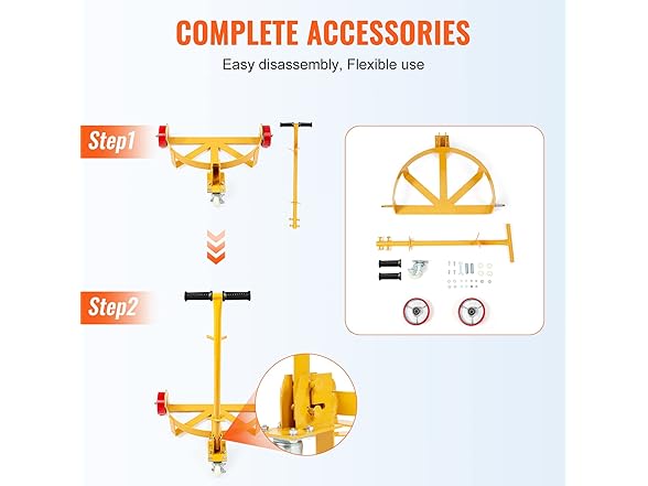 VEVOR 55 Gallon Drum Dolly