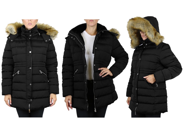 Womens Heavyweight Parka w/ Fur Hood