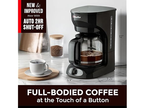 MUELLERHOME Mueller 12-Cup Drip Coffee Maker