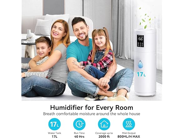 Honovos BC5553260609776 Humidifier 2000sqft