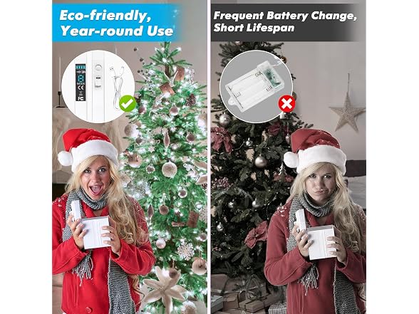 Lakumu Rechargeable Fairy Lights Battery