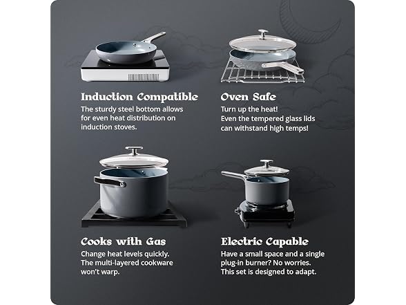 Greater Goods 12pc Ceramic Set, Gray