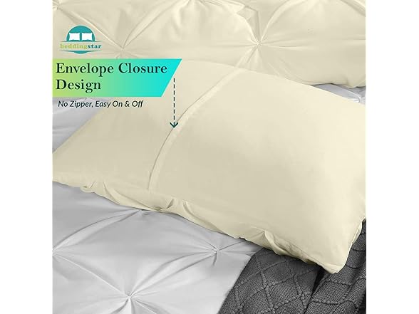 beddingstar King Pillow Shams