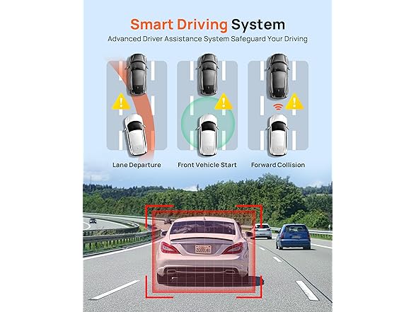 70mai Dash Cam Front and Rear A510