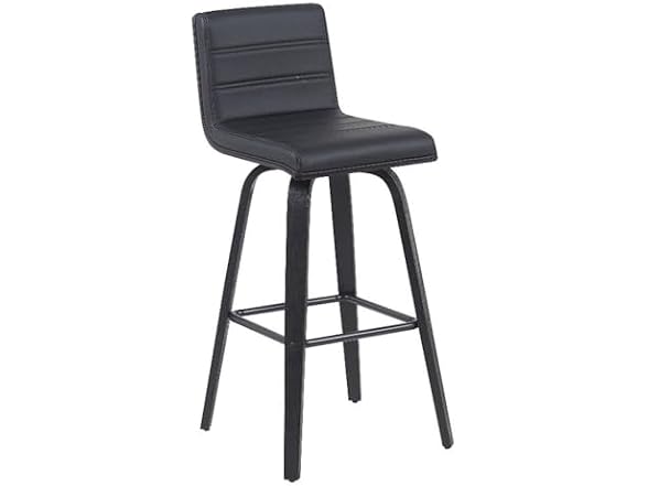 Vienna Bar Stool Black/Black Set of 3