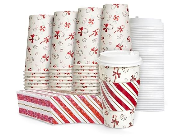 Papyrus Disposable Tabletop Plates Set