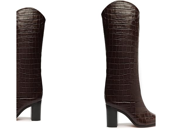 SCHUTZ Women's Maryana Block Boots, Dark