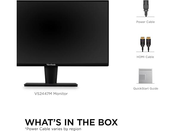 ViewSonic 24" FHD Monitor | VS2447M-S